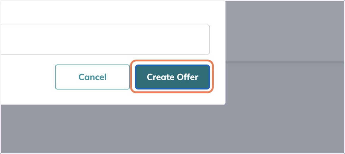 Click on Create Offer
