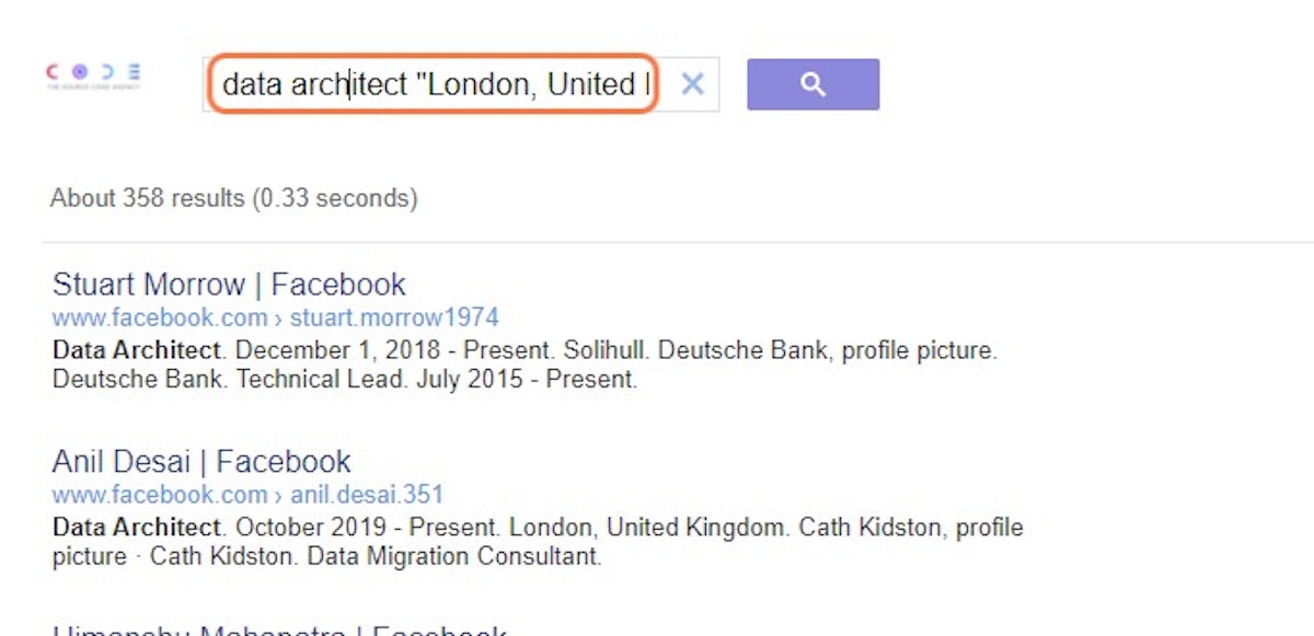 Facebook doesn't support full Boolean search but you can still find a lot of relevant information.