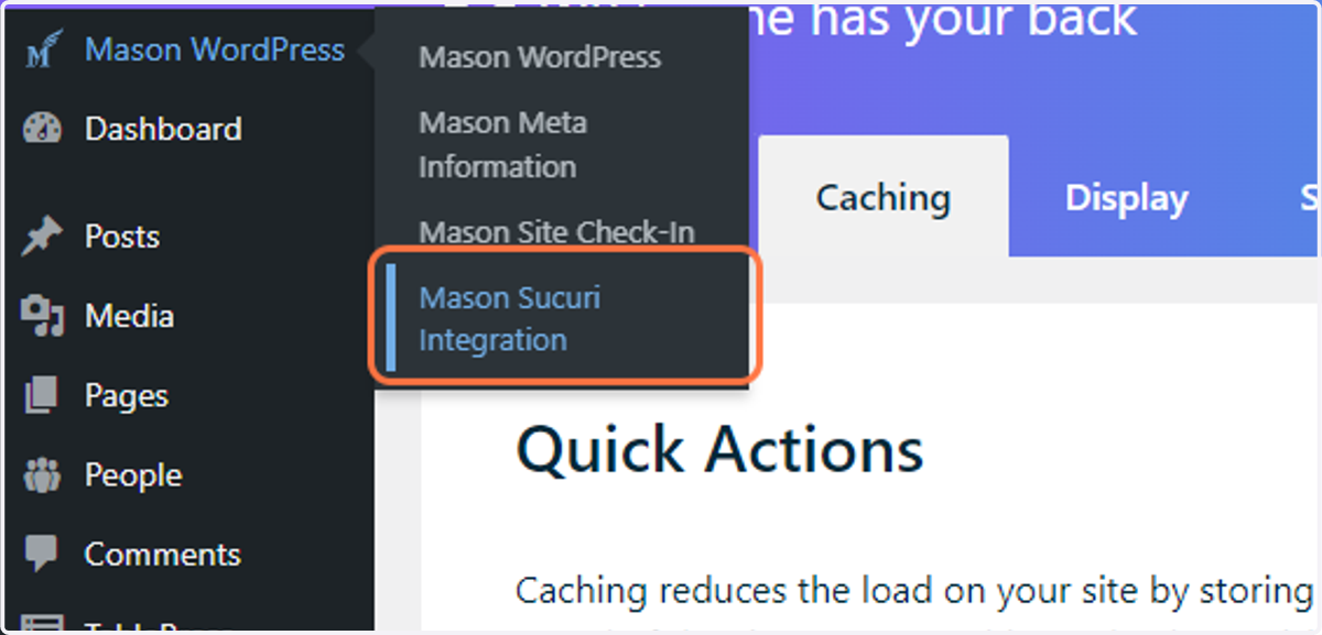 Clear the Sucuri cache as well.
