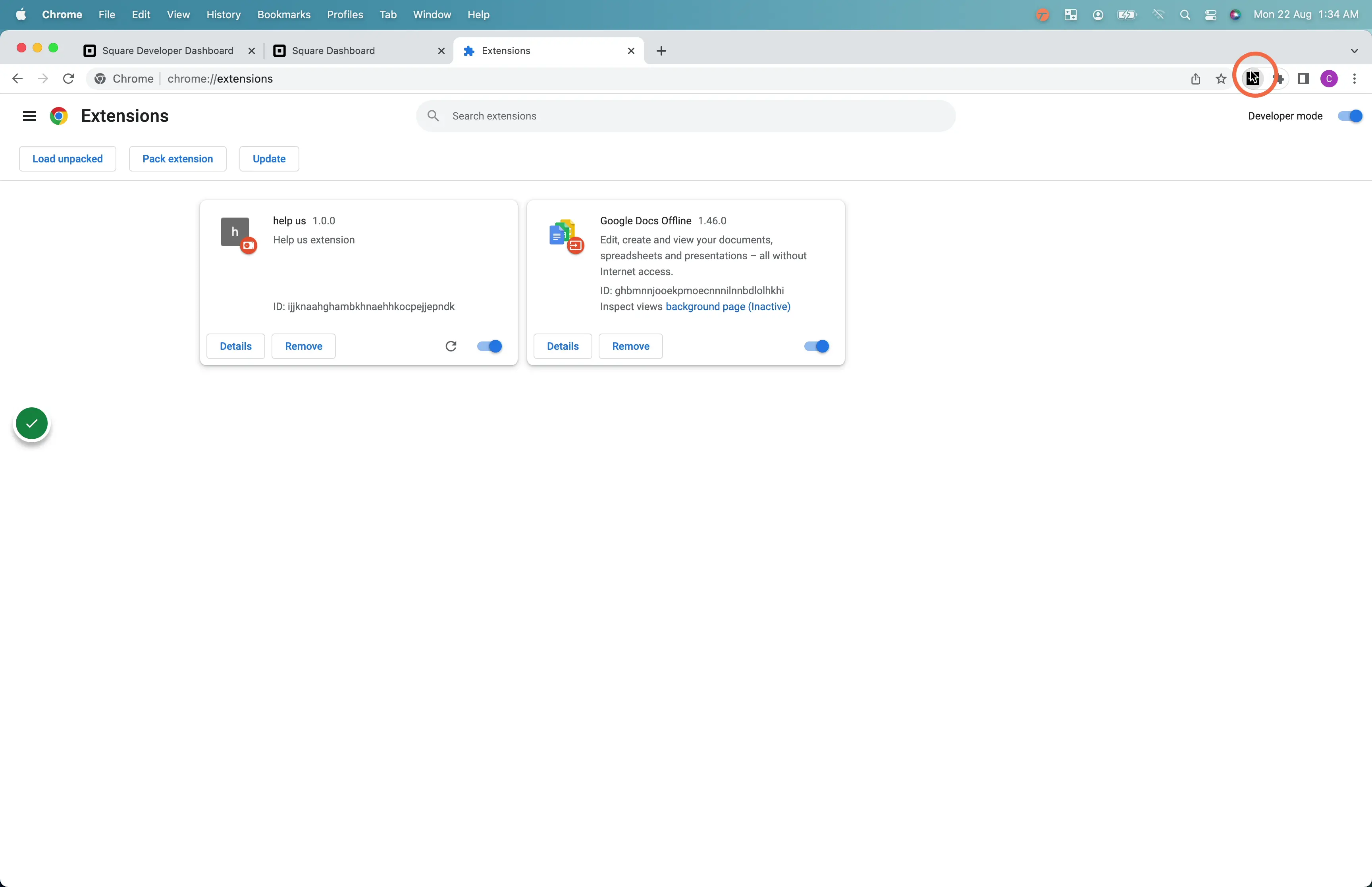 Click the help us plugin.