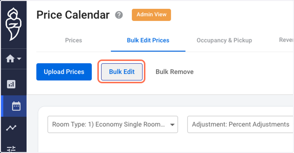 Click on Bulk Edit. A pop-up on your right shall appear.