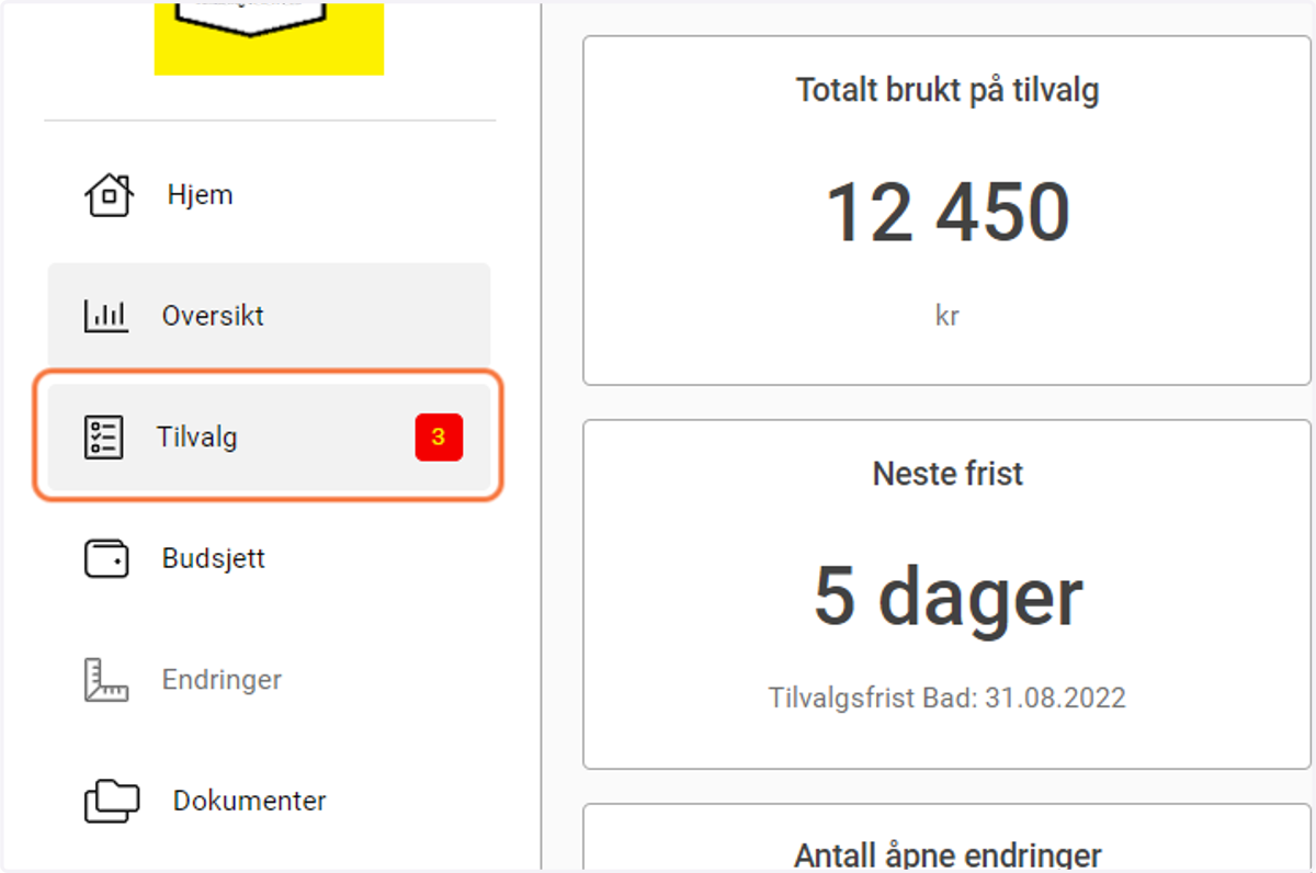 Her inne ser du det samme som kjøperen uten mulighet til å påvirke.