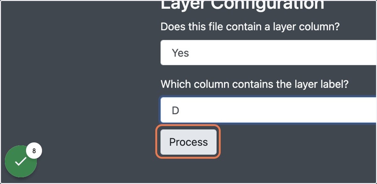 Select "Process"