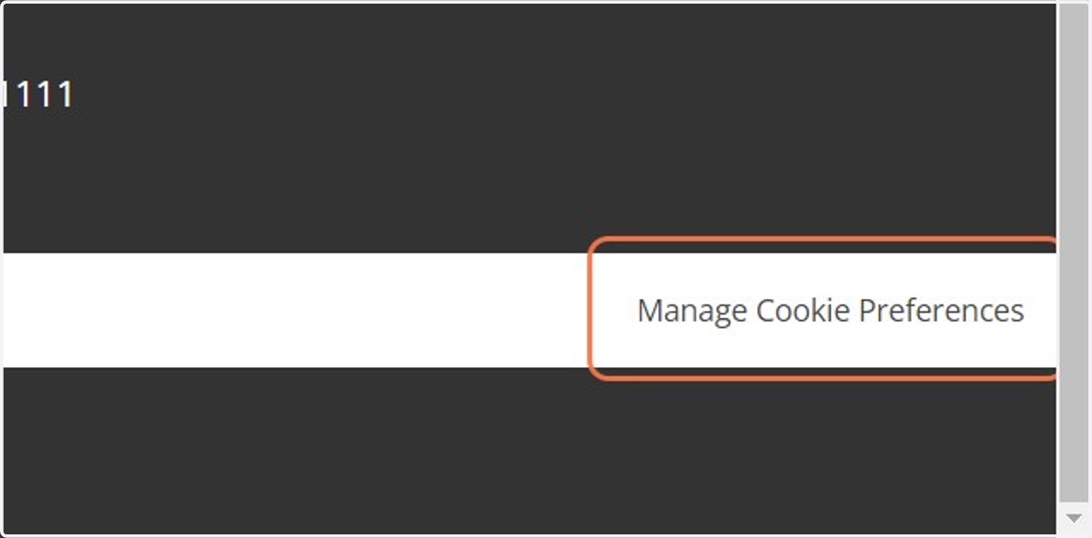 How to manage cookie preferences