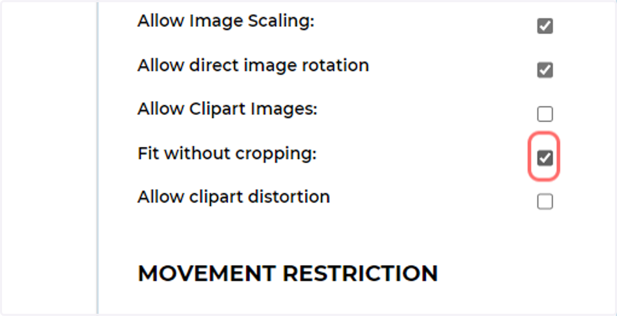 Check Fit without cropping