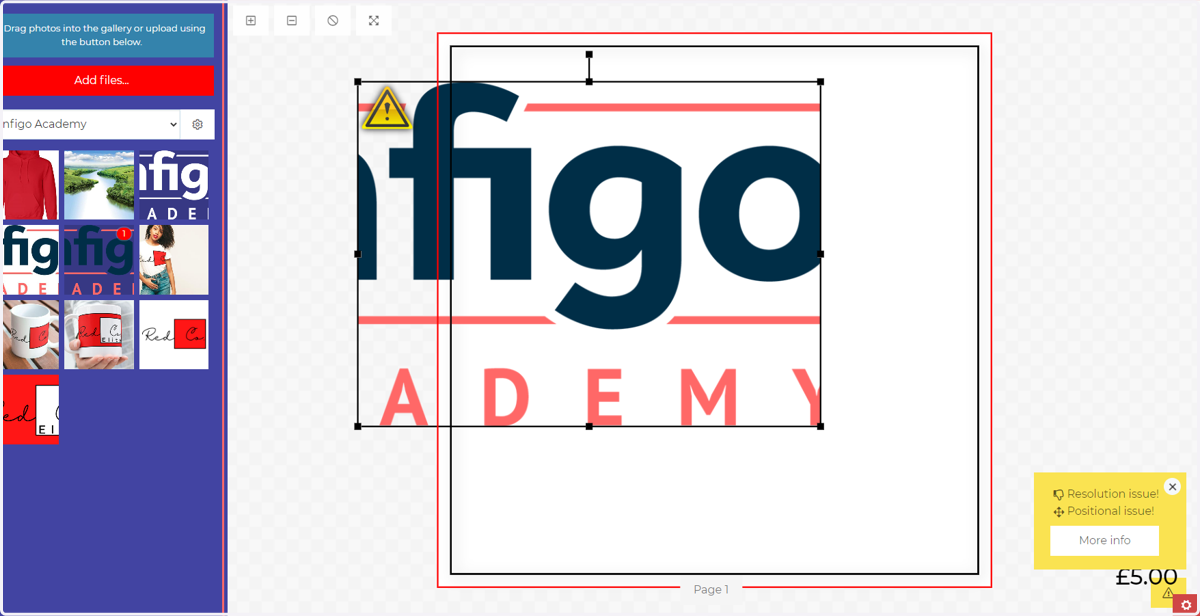 Image field issues