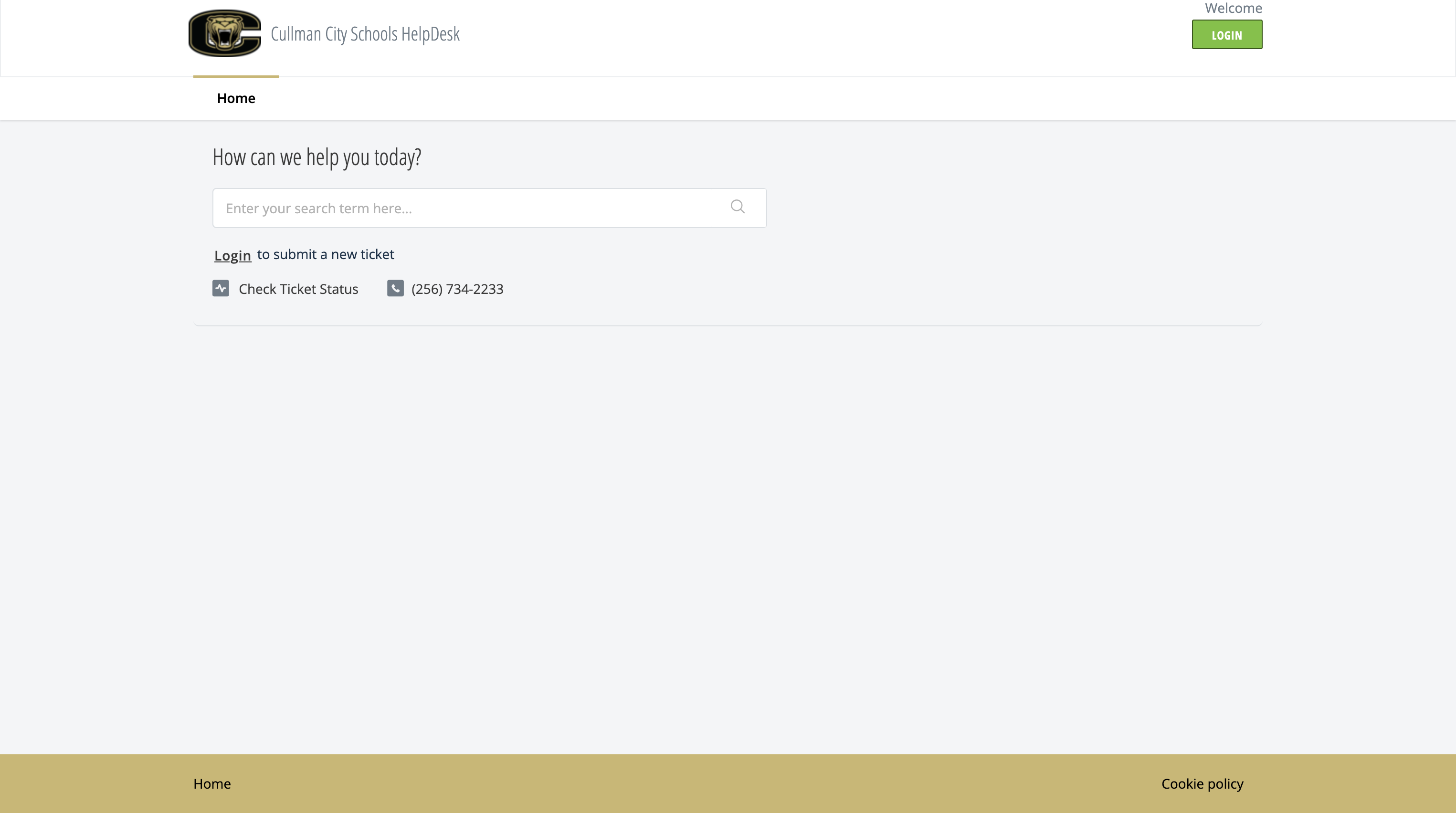 Click on Login