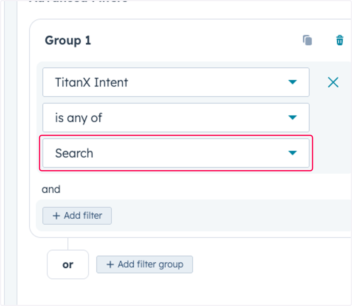 Click on Search