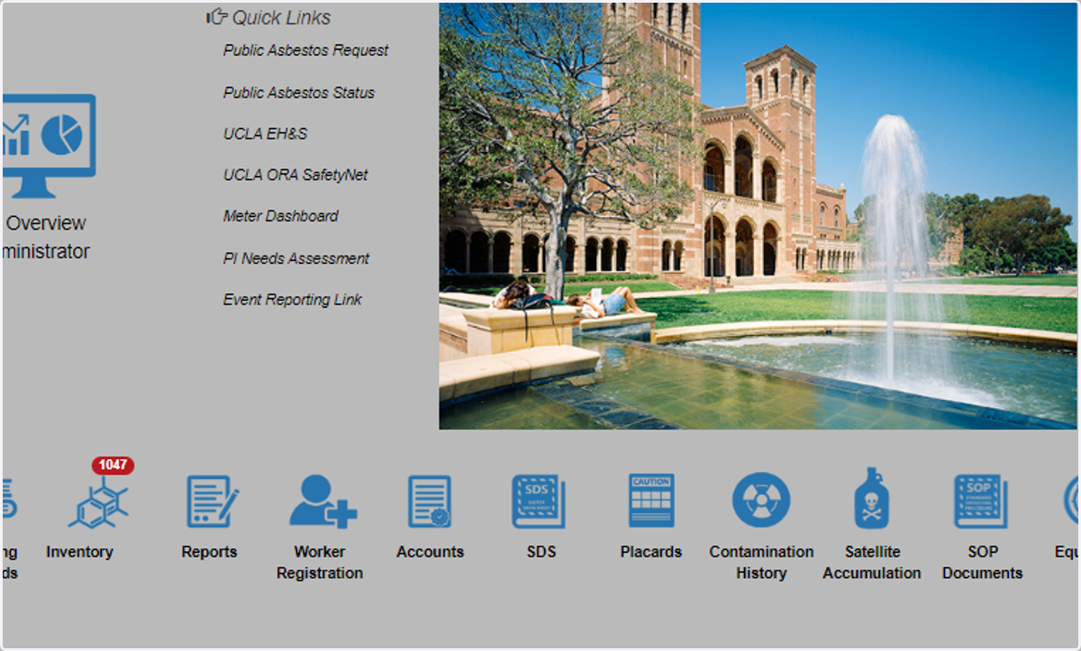 From your Admin navigation bar, click on Accounts