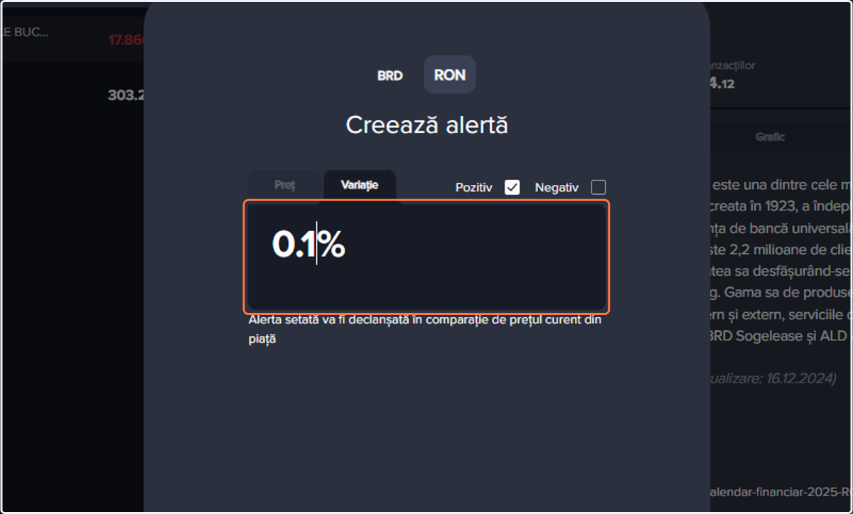 Introdu valoarea