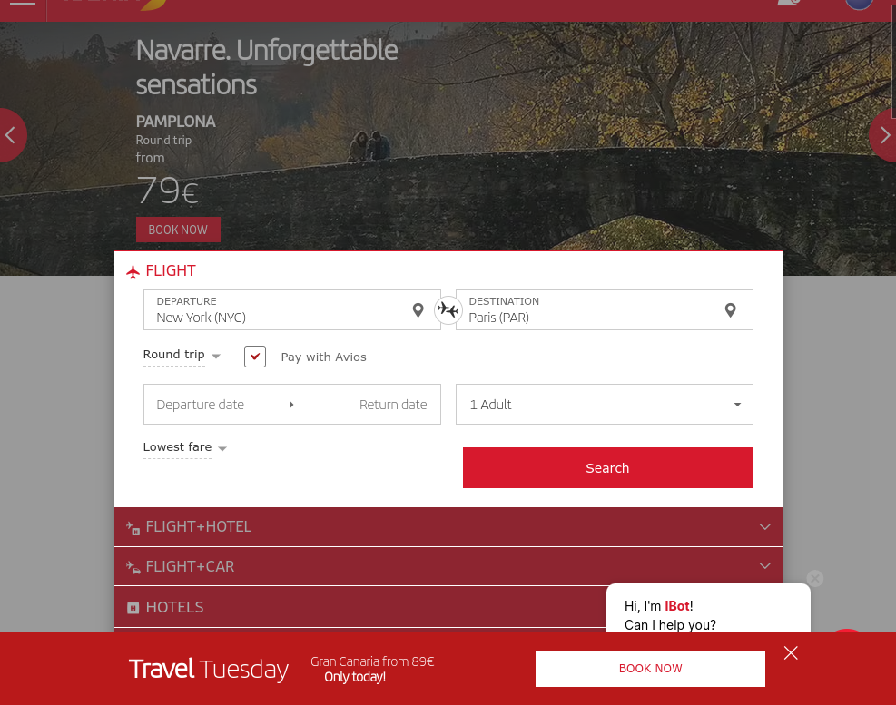 Uncheck Pay with Avios