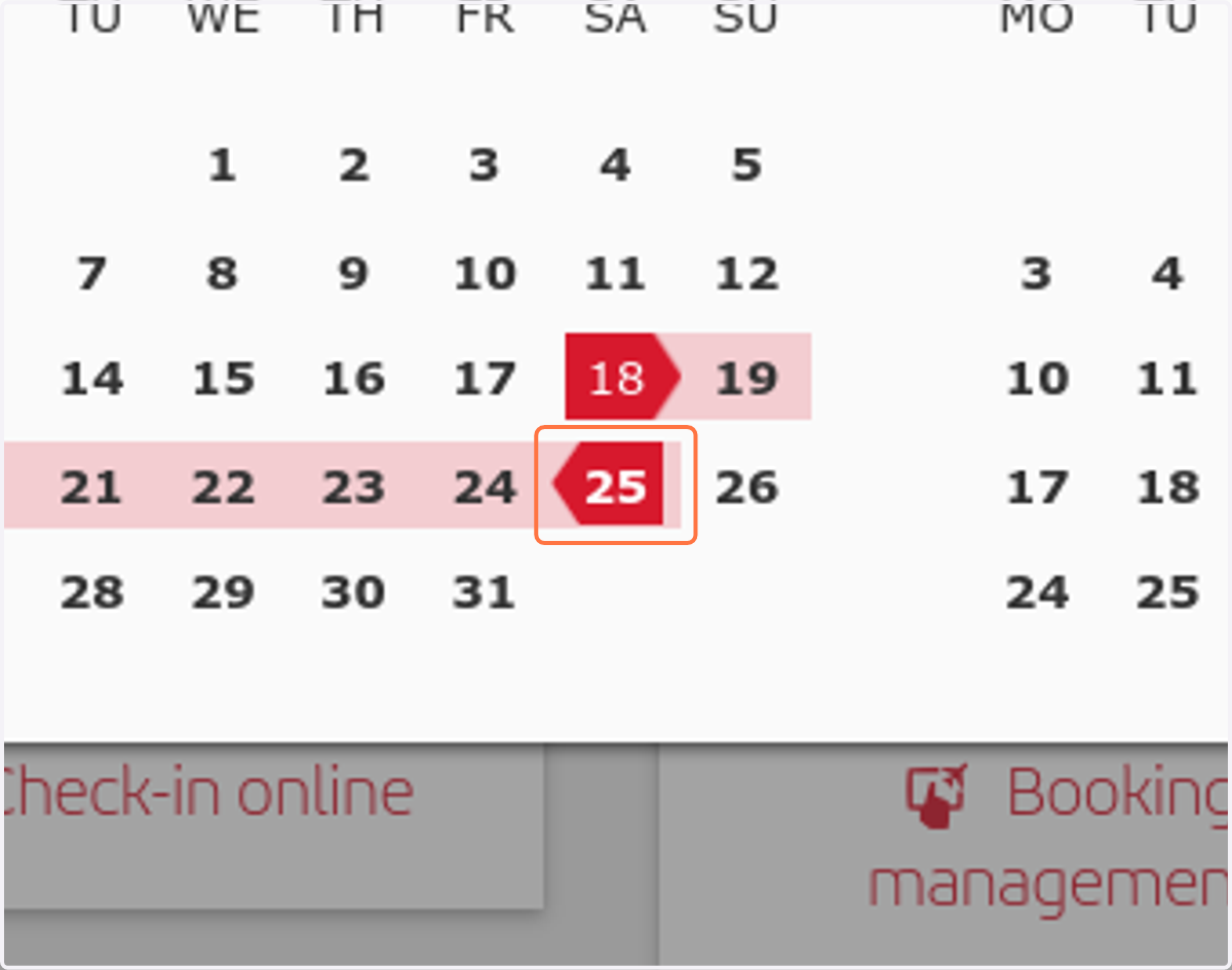 Click on 25