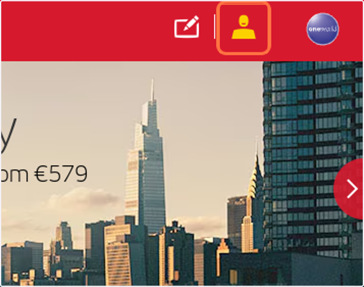 Click on Log in to Iberia Plus