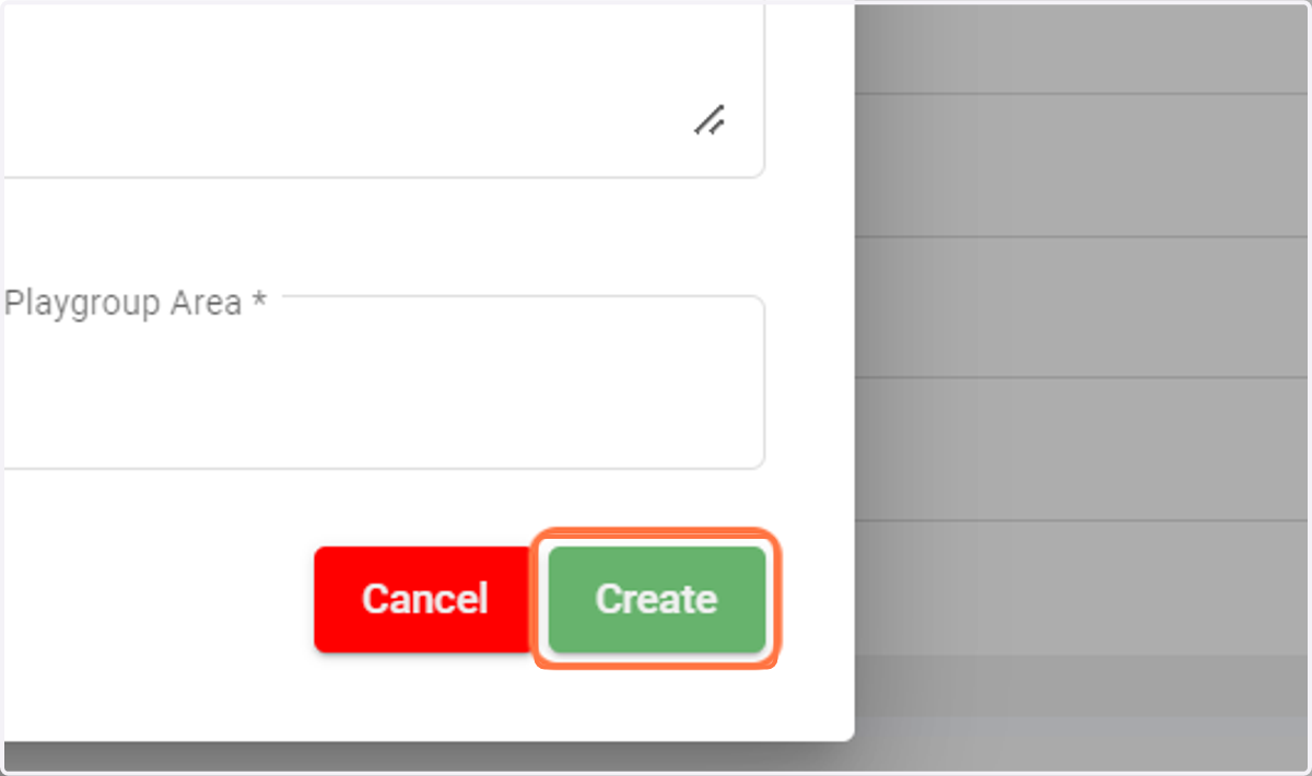 Click on Create