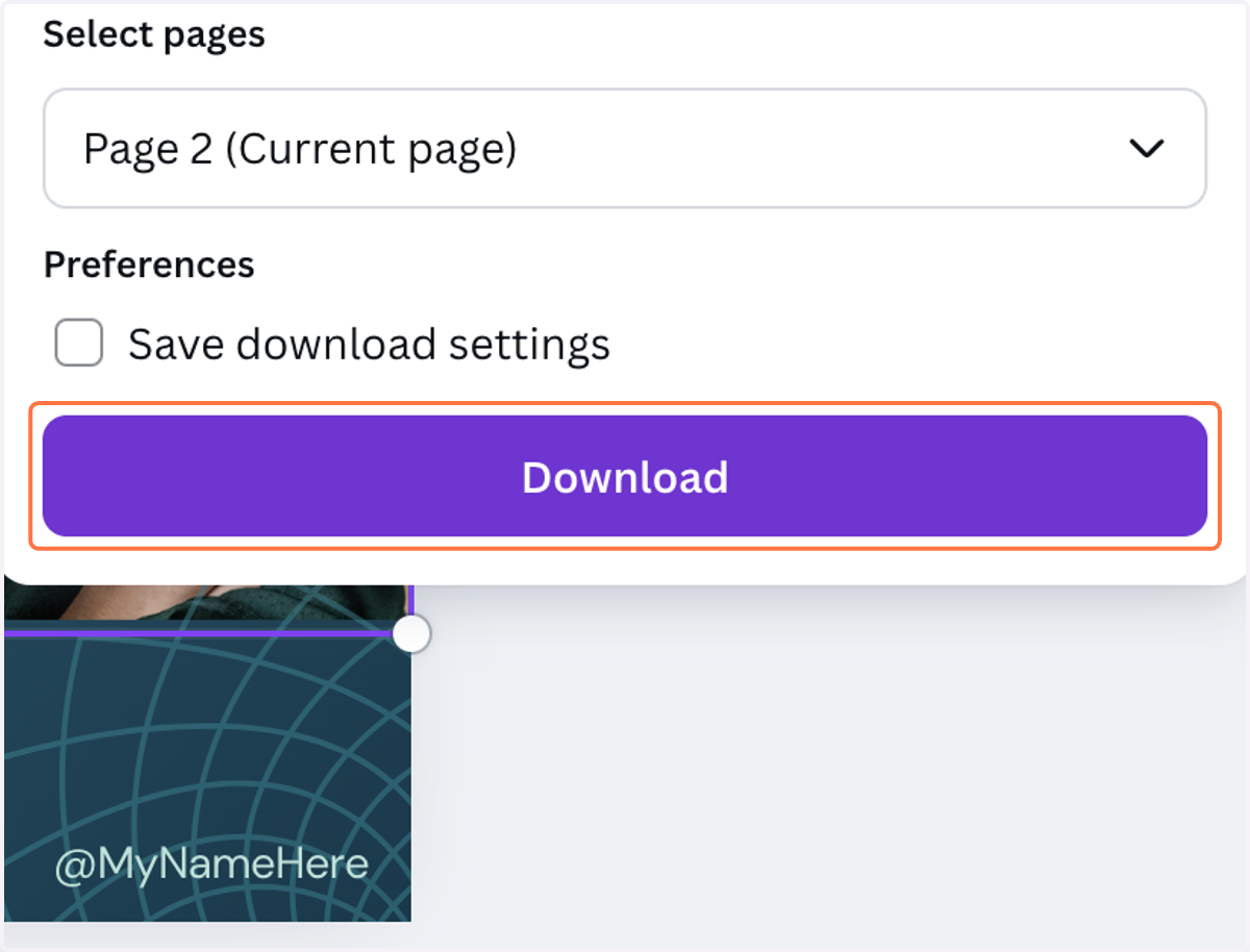 Click on "Download"