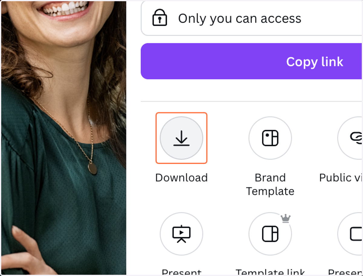 Click on "Download"