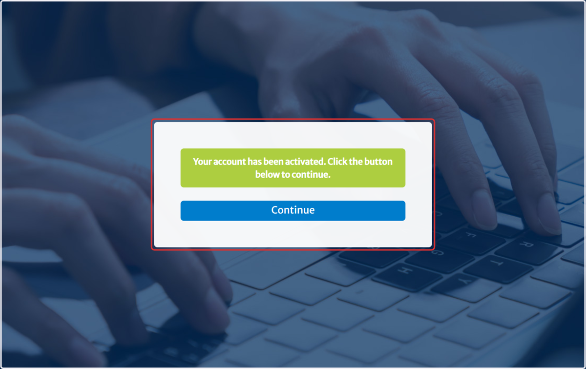 Click Continue
