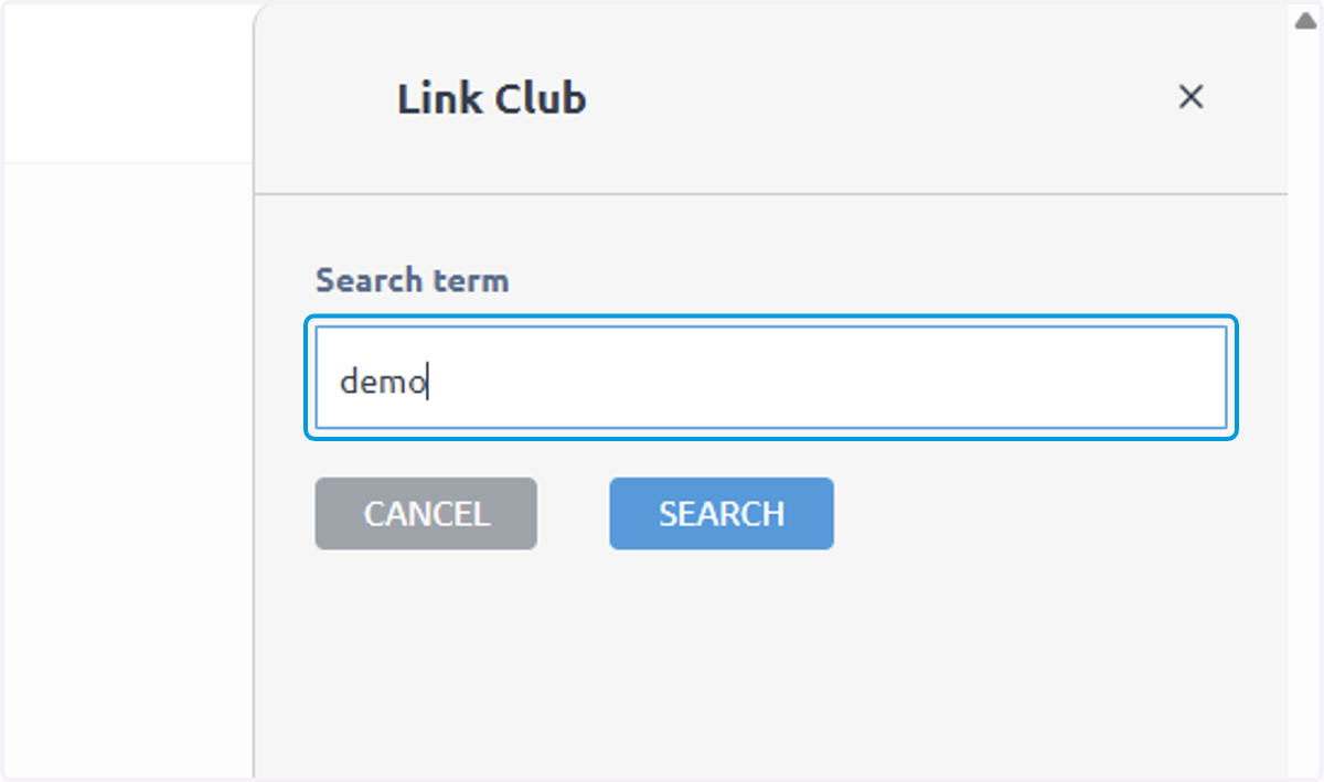 Type club name
