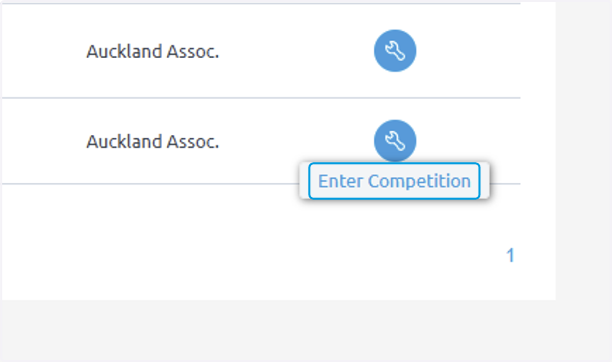 Click on Enter Competition