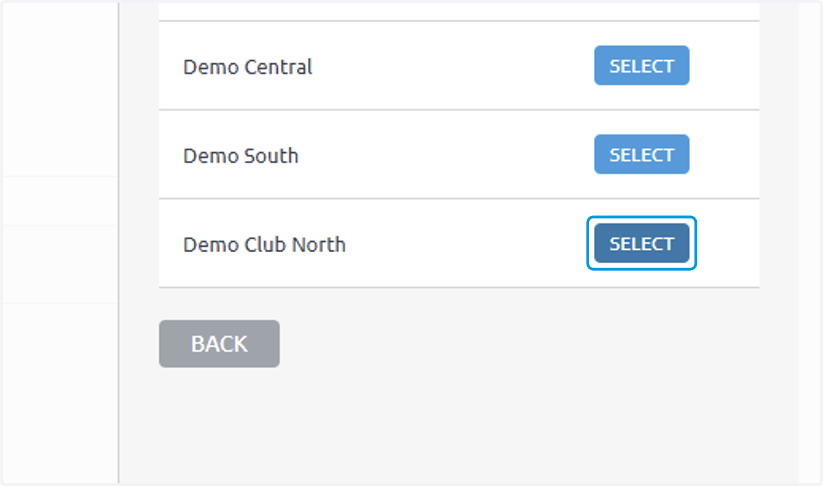 Click on SELECT