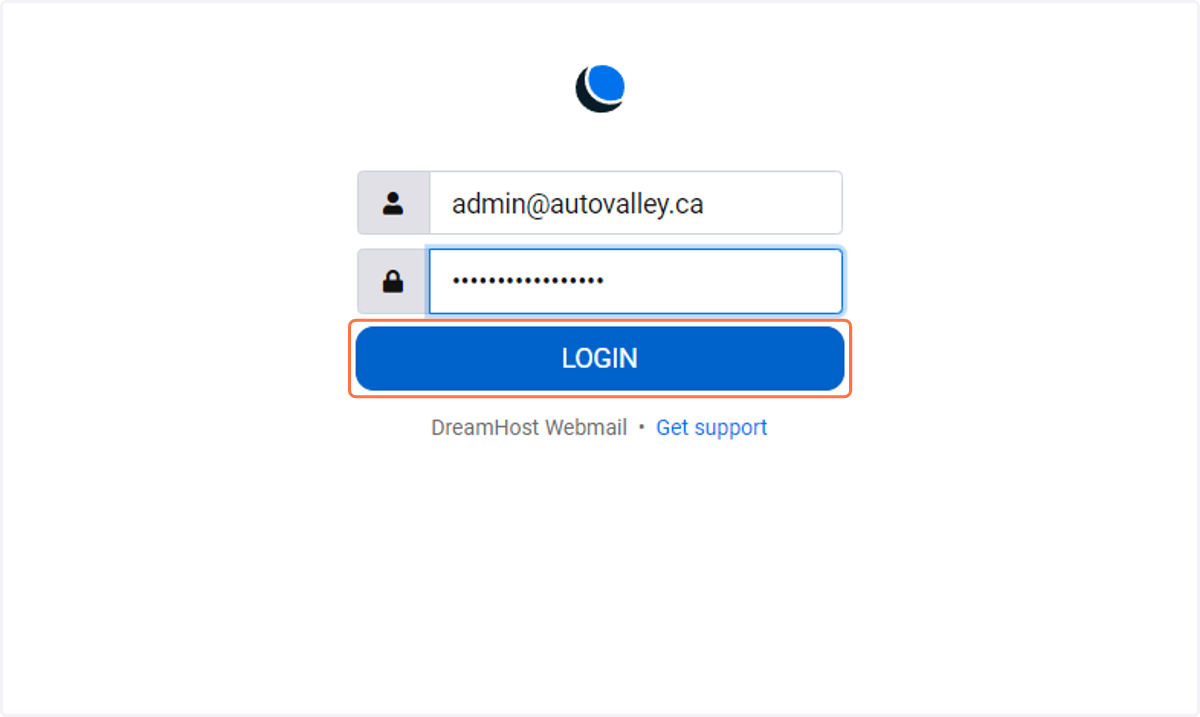 Click on LOGIN