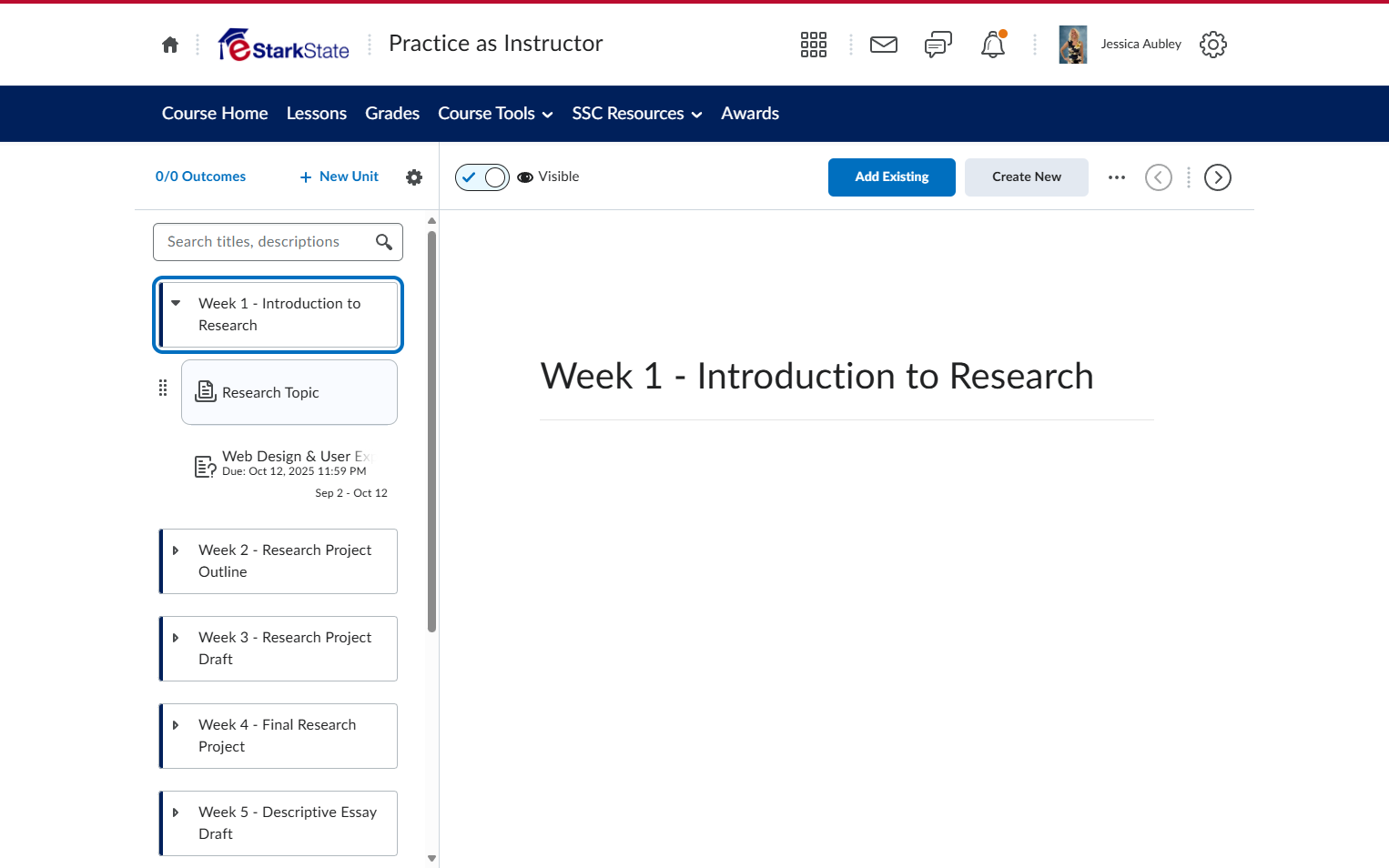 Locate the assignment in your class and click on the title