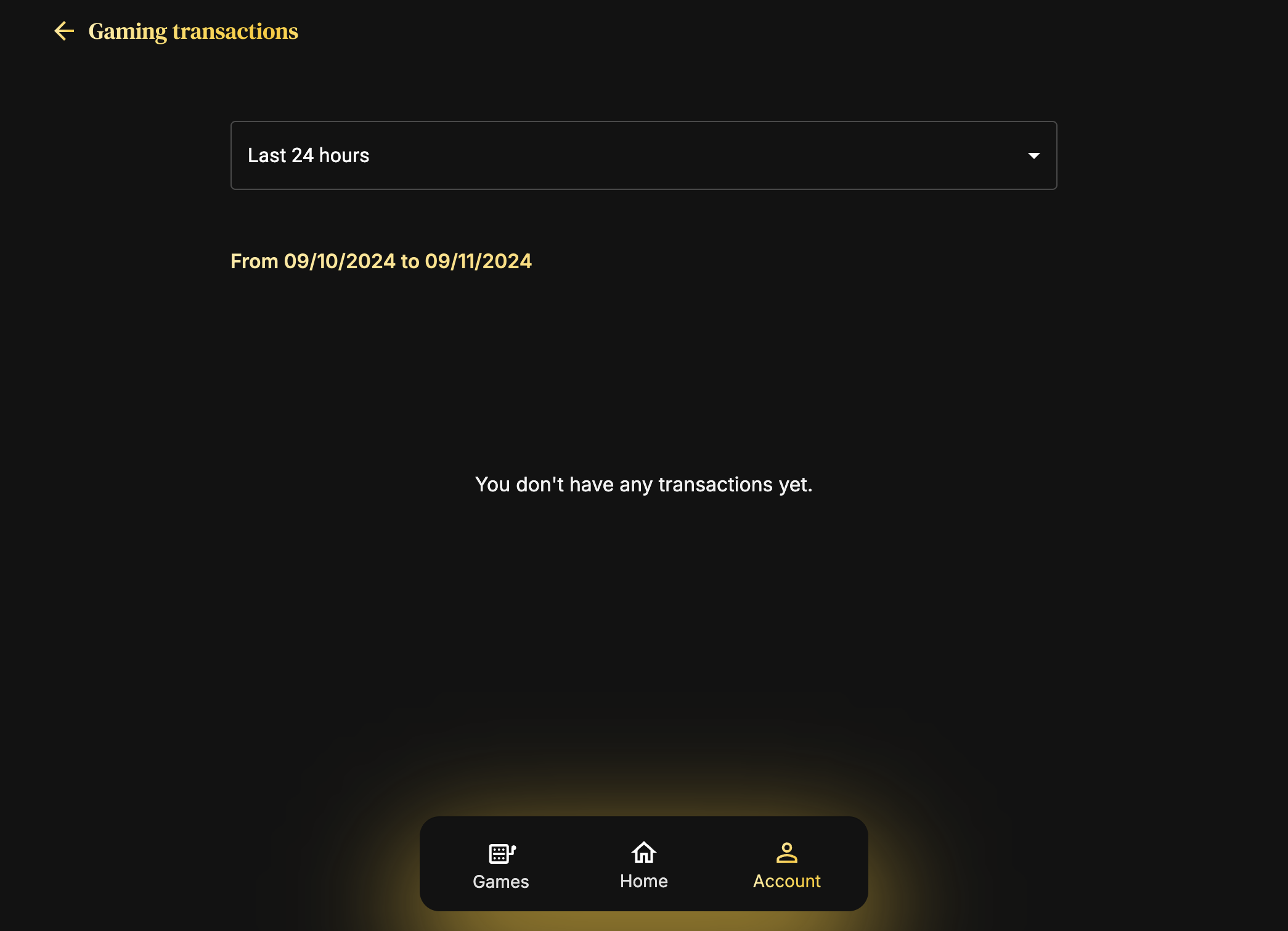 View transactions (sorted by date)