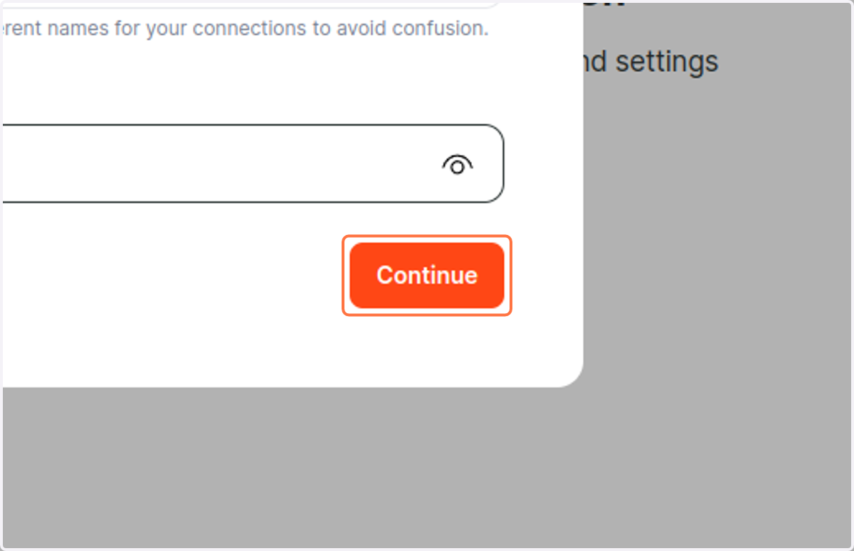 Click on Continue
