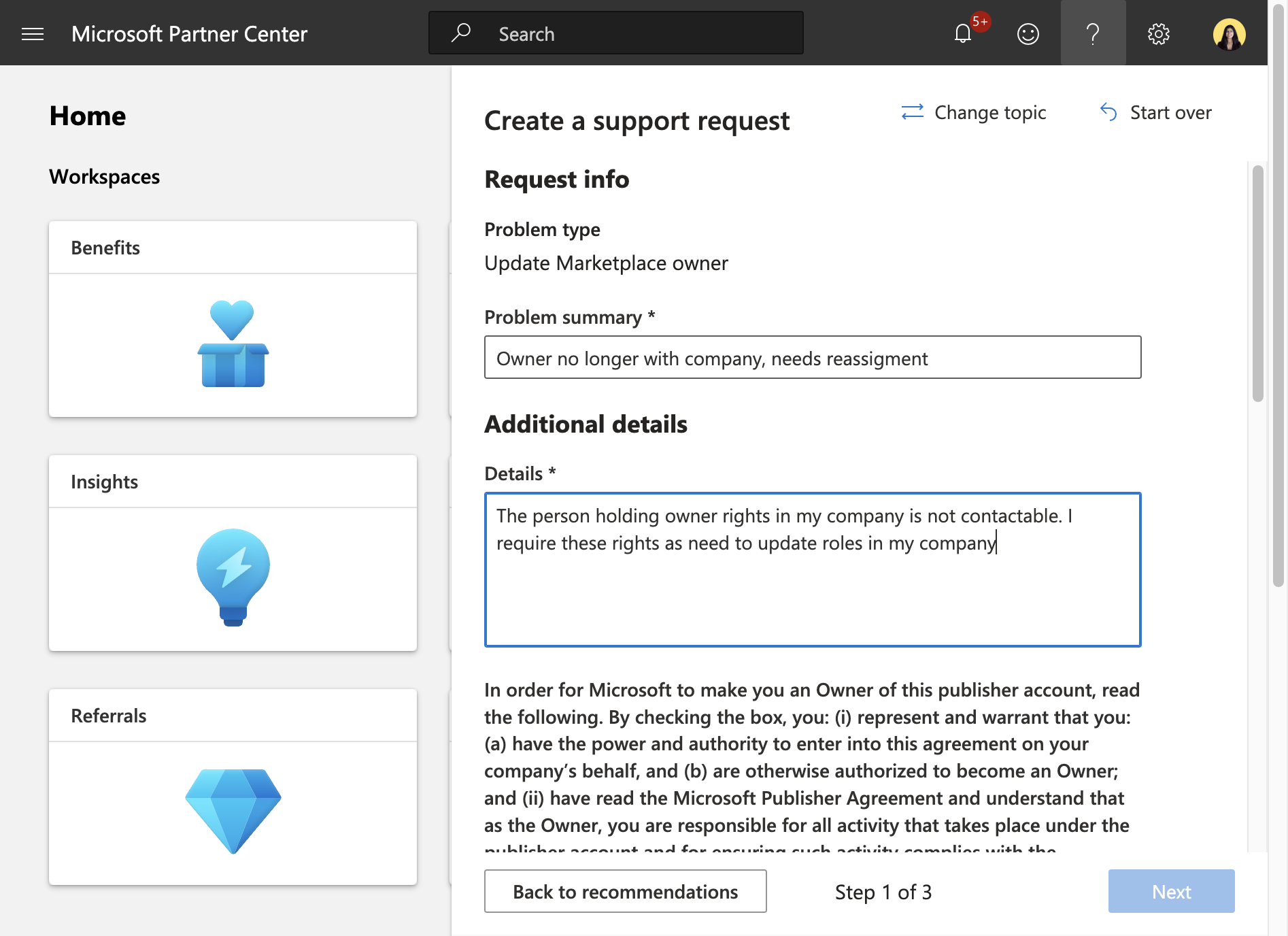 Step 5 screenshot