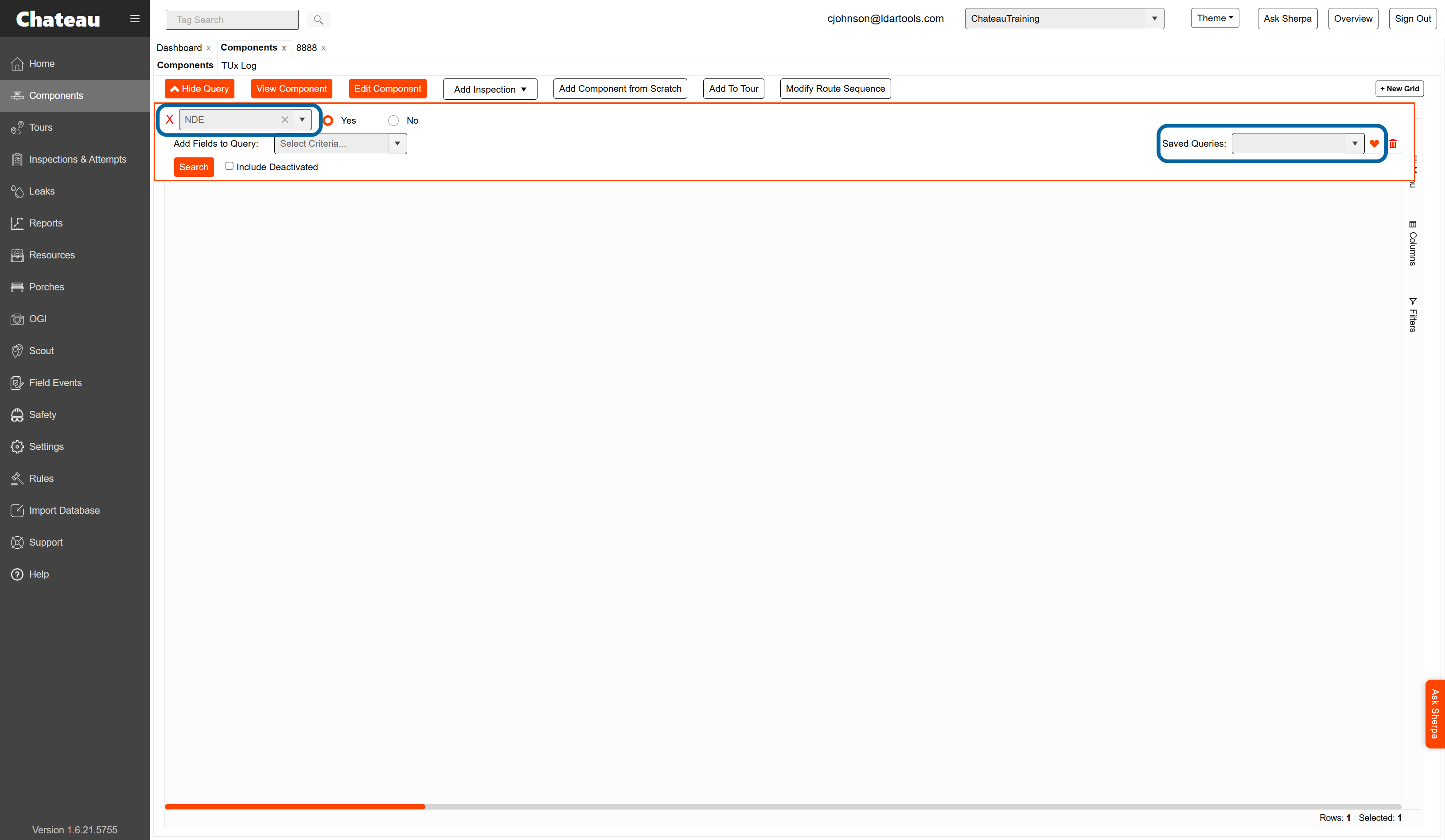 Ensure Yes is selected and save the query if desired