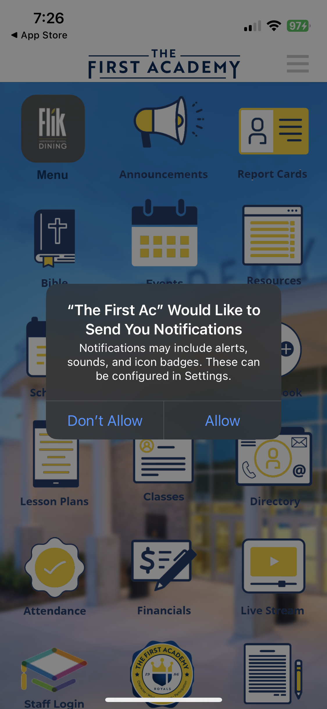 Notification Prompt