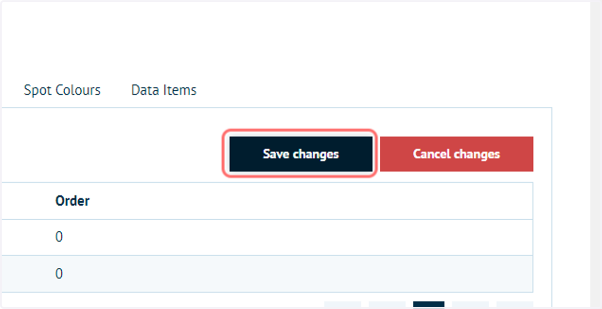 Click on Save changes