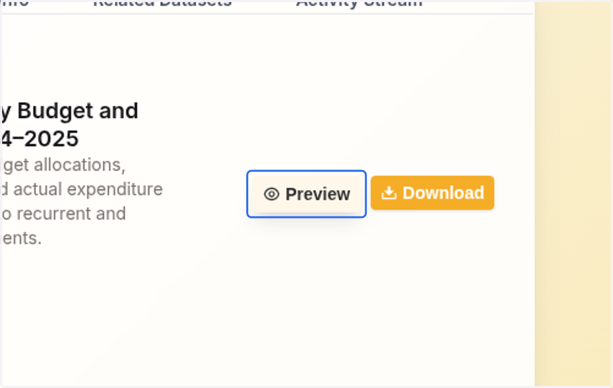 Click on Preview