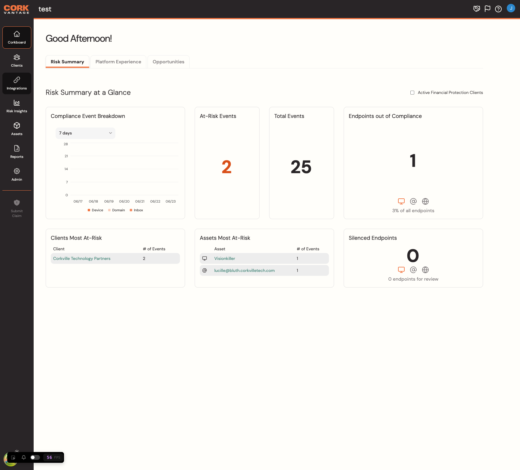 Click on Integrations