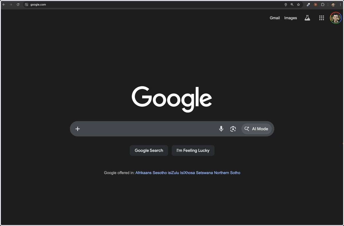 Open Google Chrome browser