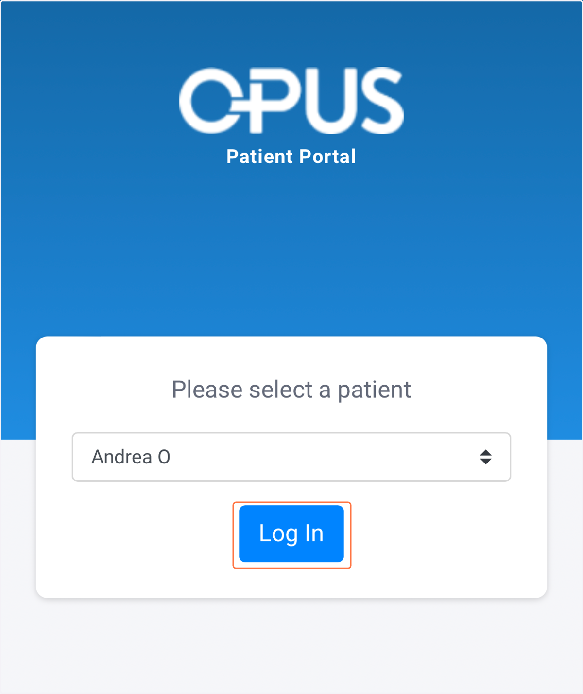 Click "Log In"