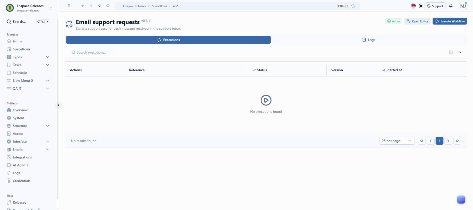 On the flow screen, click Open Editor