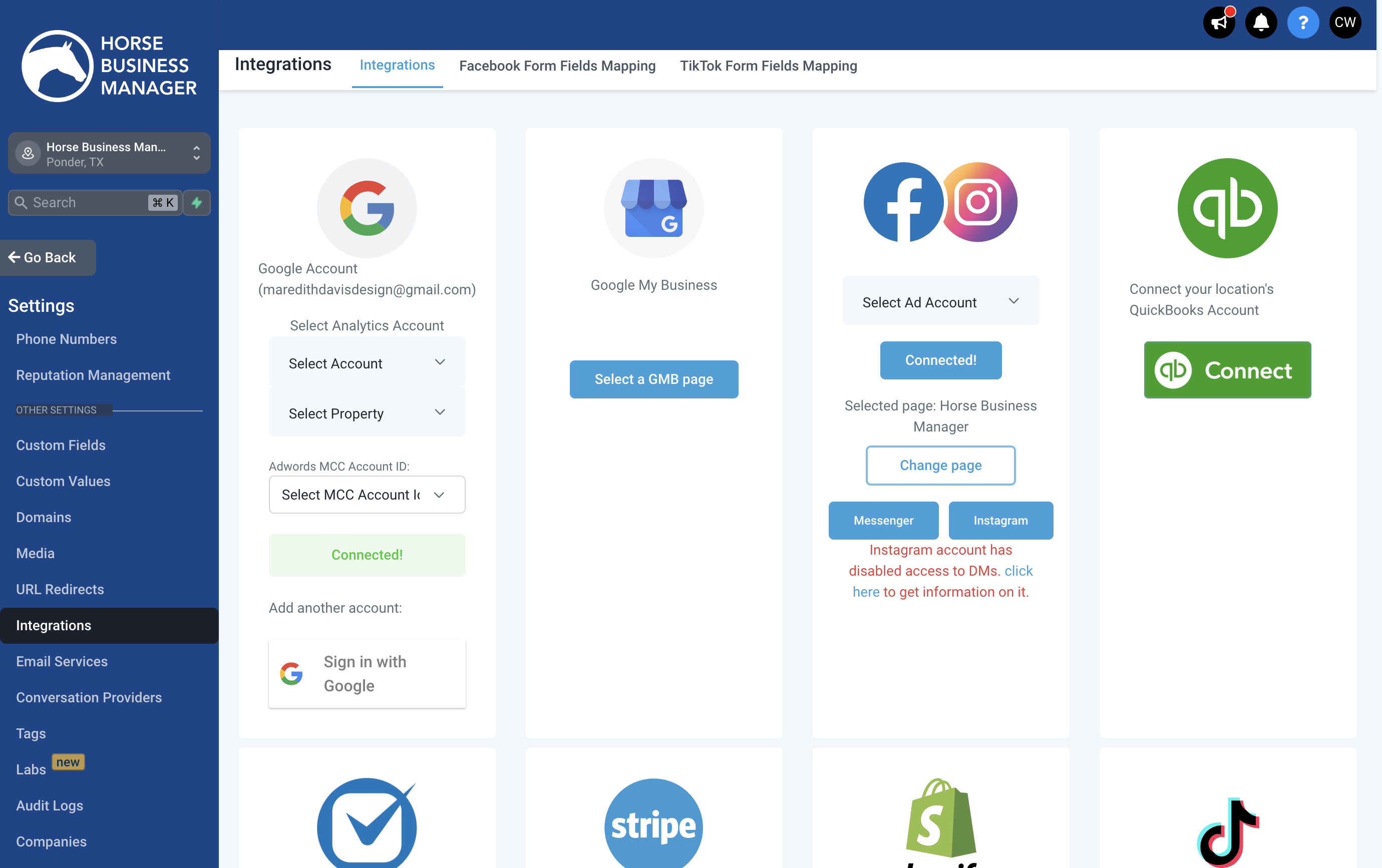 Your accounts will be connected!