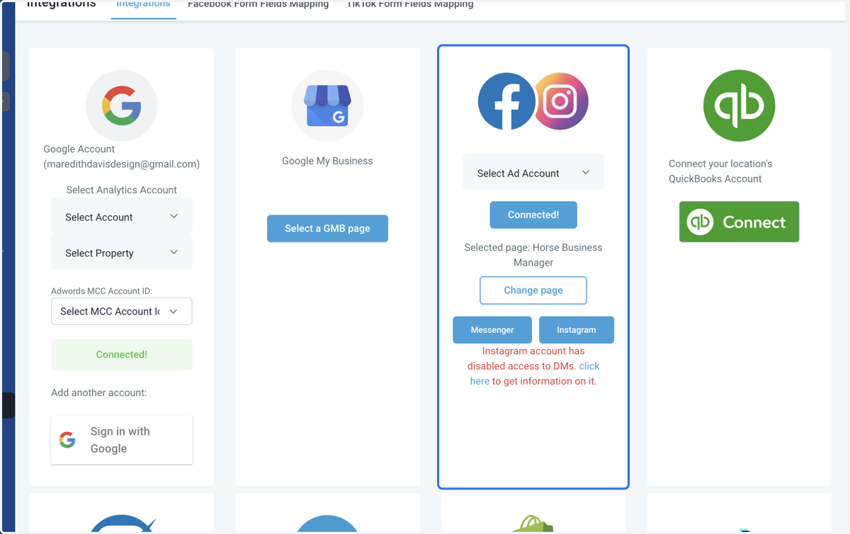 Your accounts will be connected!