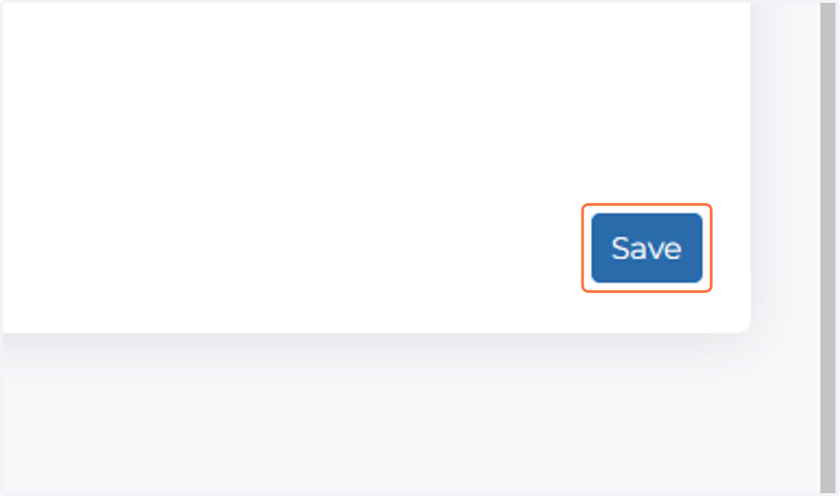 Click on Save