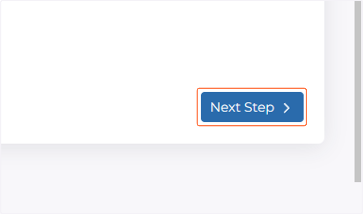 Click on Next Step