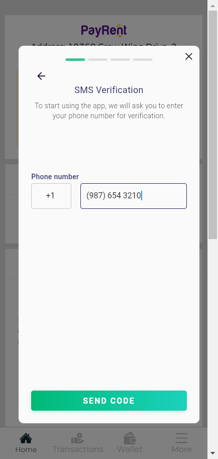 Type your phone number.