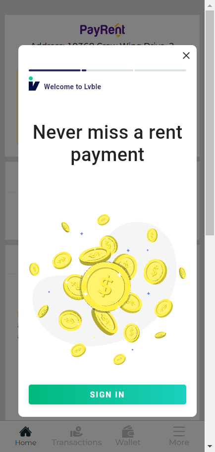 Click on Sign in