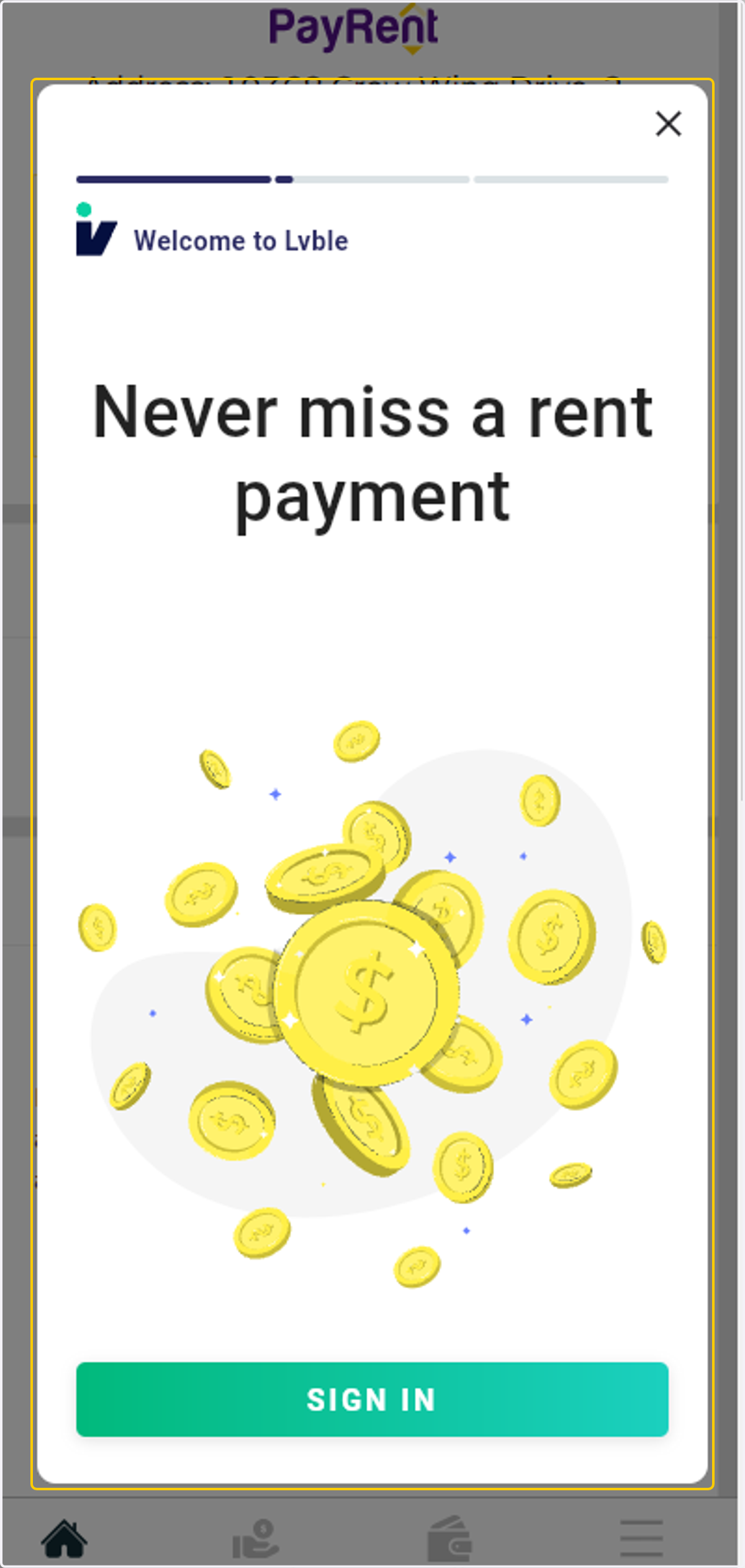 Click on Sign in