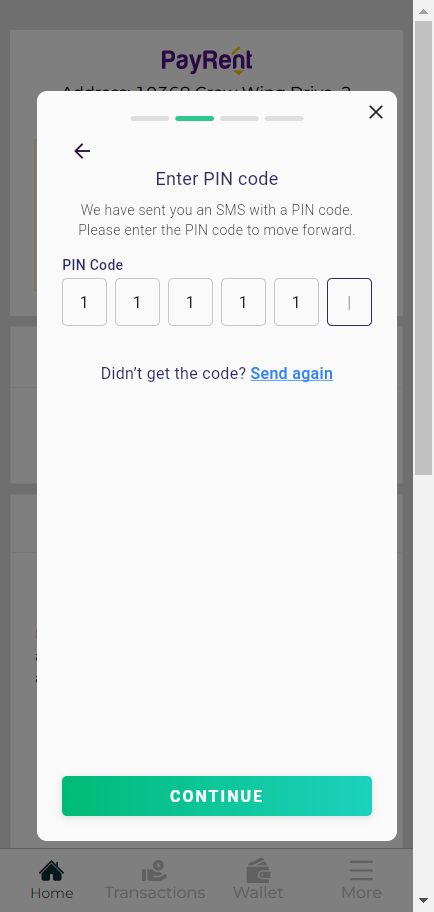Click on Continue.