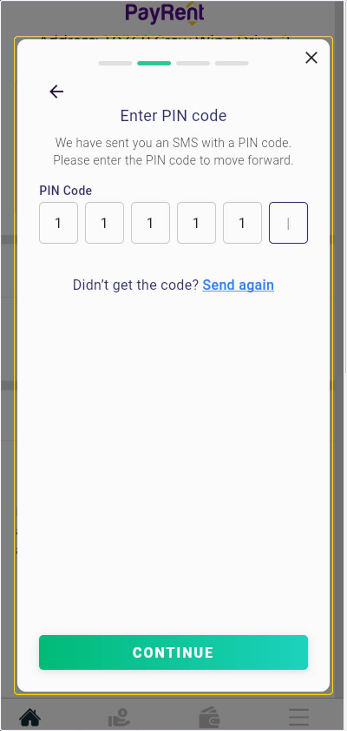 Click on Continue.