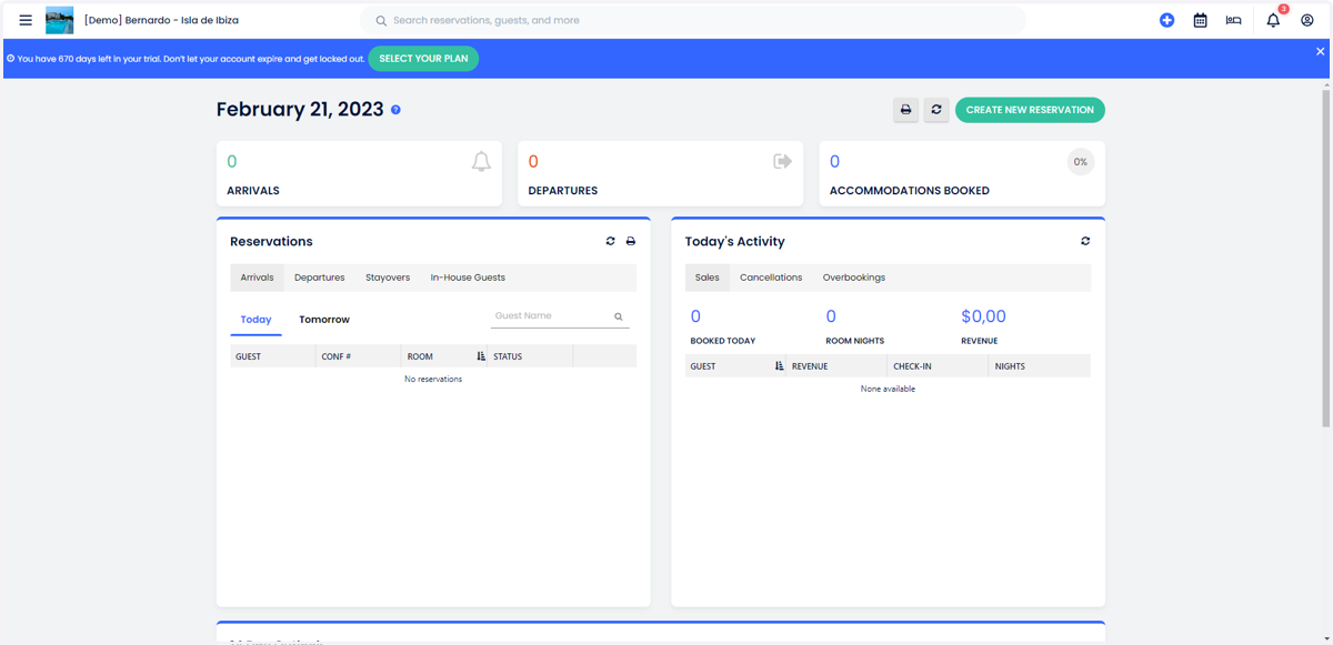Login to your Cloudbeds account