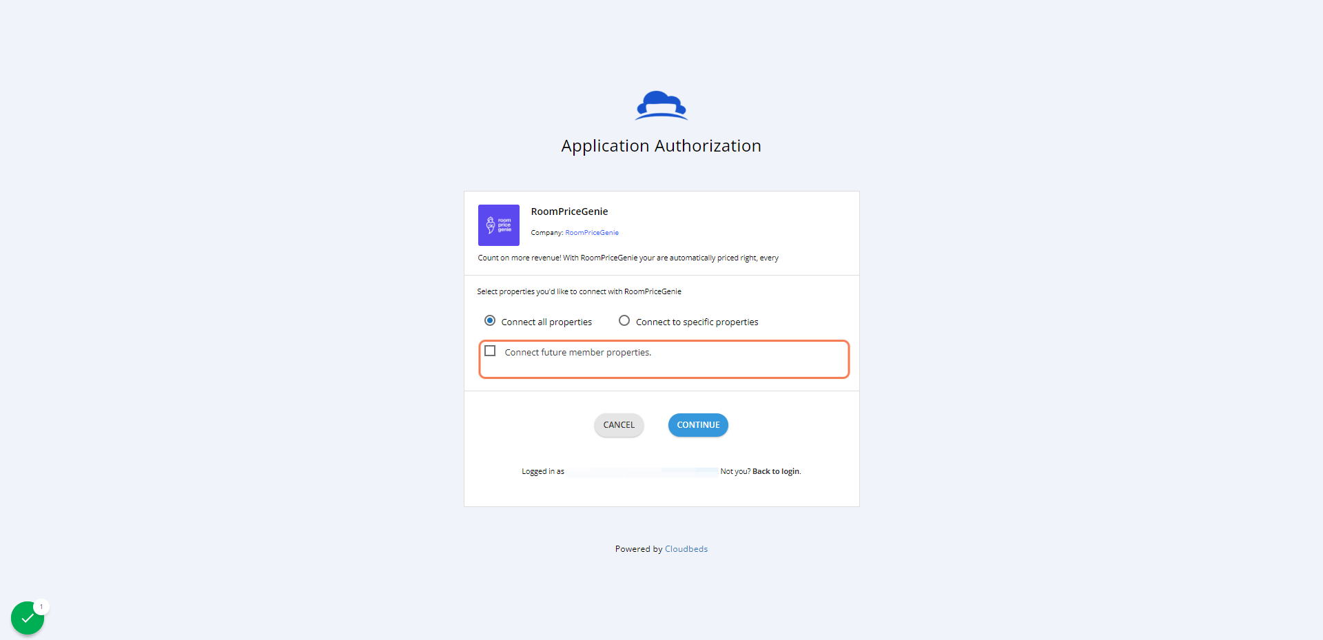 If you wish to connect multiple properties at a later stage