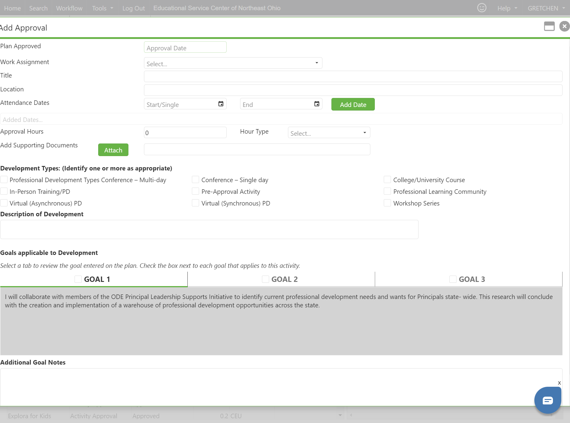 Complete the Activity approval form using the guidelines and checklists found on our website.