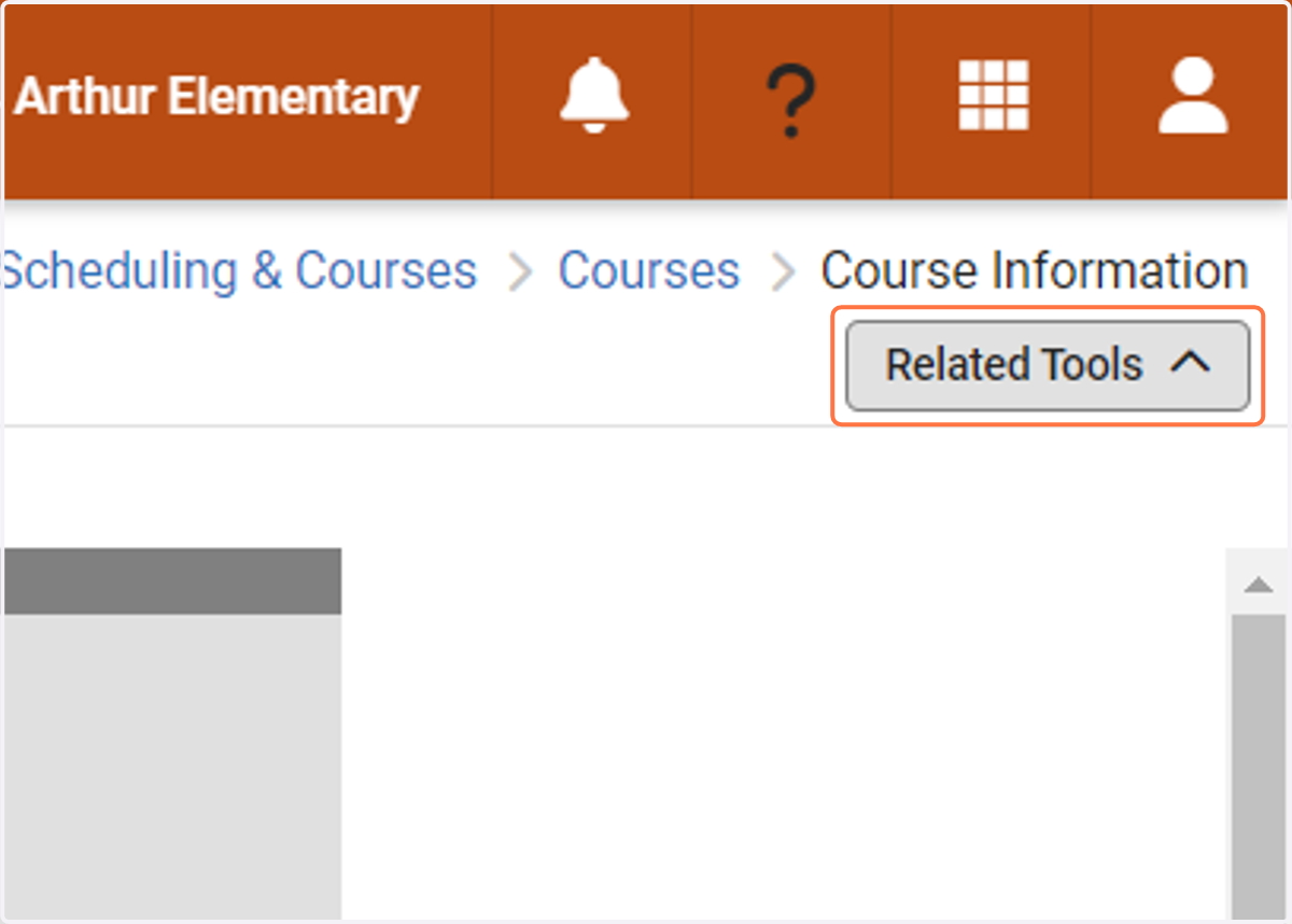 Click on Related Tools